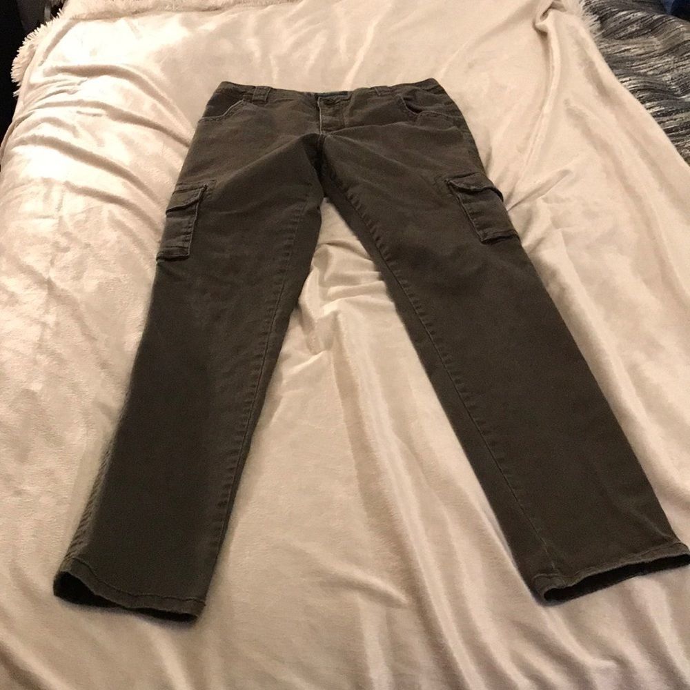 Army green Sanctuary skinny pants